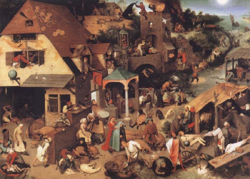 Pieter Bruegel Museums national the niederlandischen proverb